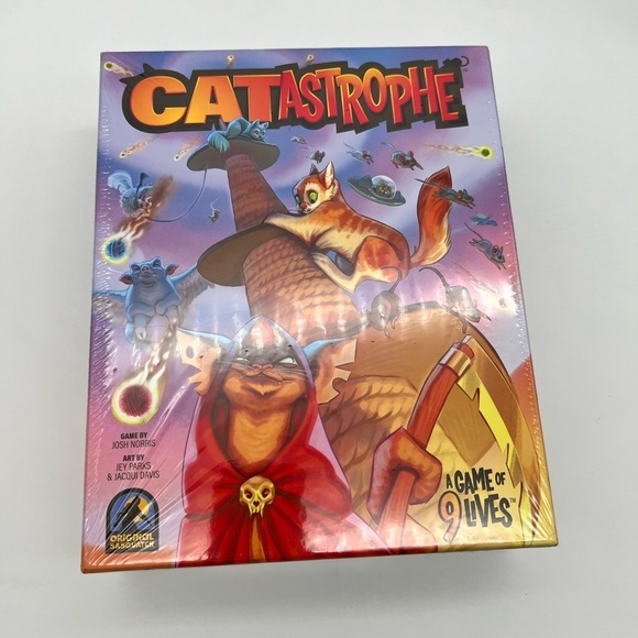 Catastrophe A Game of Nine Lives The Purrrfect Board Game NEW